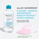 Garnier Micellar Cleansing Water All-in-1 Waterproof 13.5 fl.oz - Cleanser & Makeup Remover for Waterproof Makeup 2