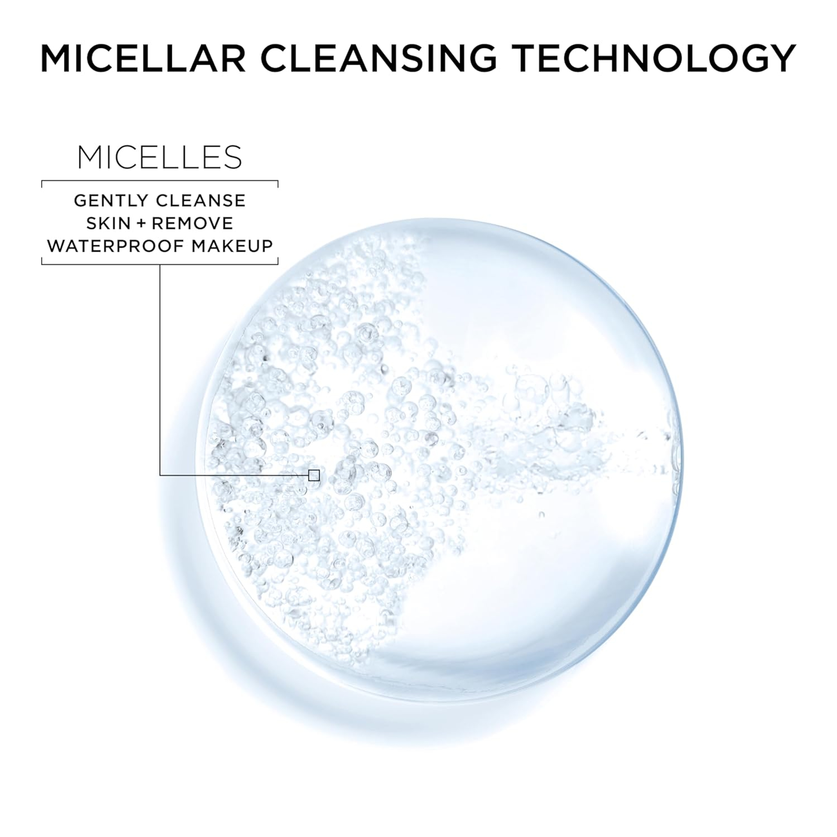 Garnier Micellar Cleansing Water All-in-1 Waterproof 13.5 fl.oz - Cleanser & Makeup Remover for Waterproof Makeup 3