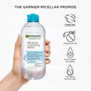 Garnier Micellar Cleansing Water All-in-1 Waterproof 13.5 fl.oz - Cleanser & Makeup Remover for Waterproof Makeup 5