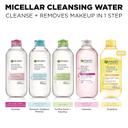 Garnier Micellar Cleansing Water All-in-1 Waterproof 13.5 fl.oz - Cleanser & Makeup Remover for Waterproof Makeup 7
