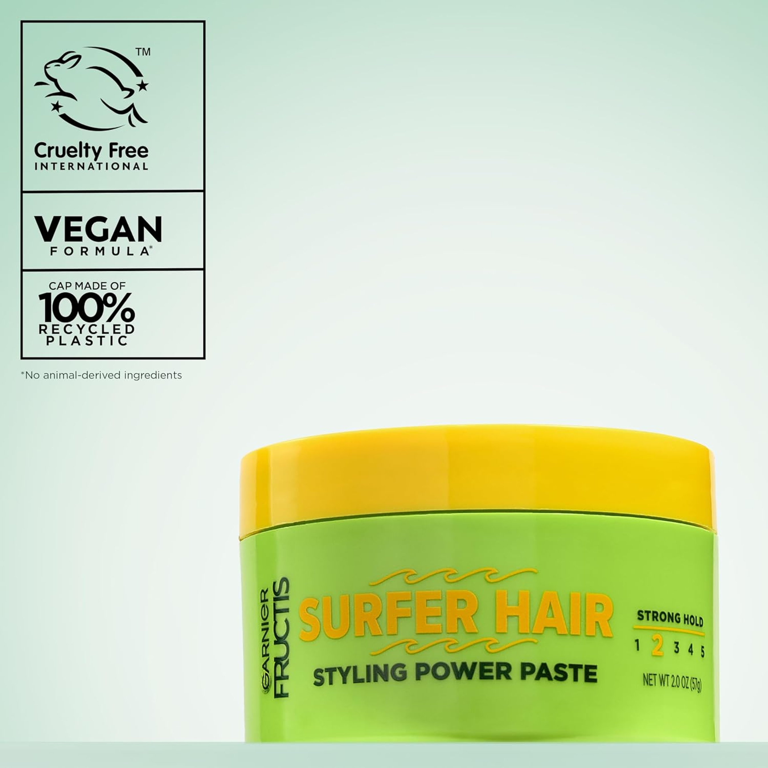 Garnier Fructis Surfer Hair Styling Power Paste - Hair Power Putty with All-Day Strong Hold 2 oz 9