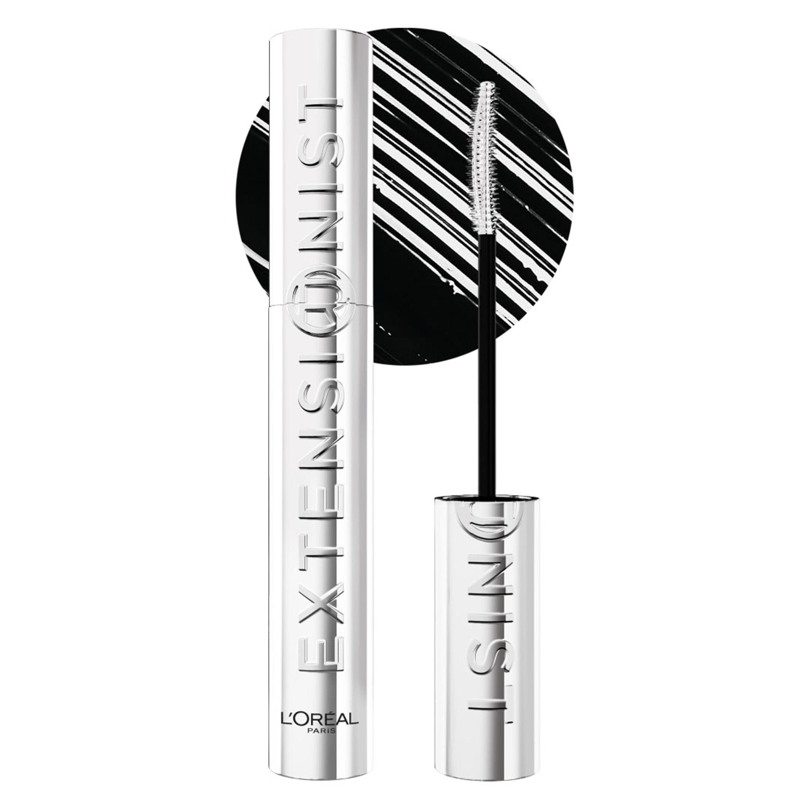 L'Oreal Paris Extensionist Mascara, Blackest Black, 1 Count - Extended Length, Volume & Curl for All Lash Types 1