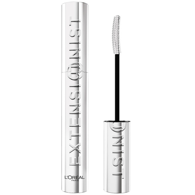 L'Oreal Paris Extensionist Mascara - Extended Length, Volume & Curl for All Lash Types - Blackest Black