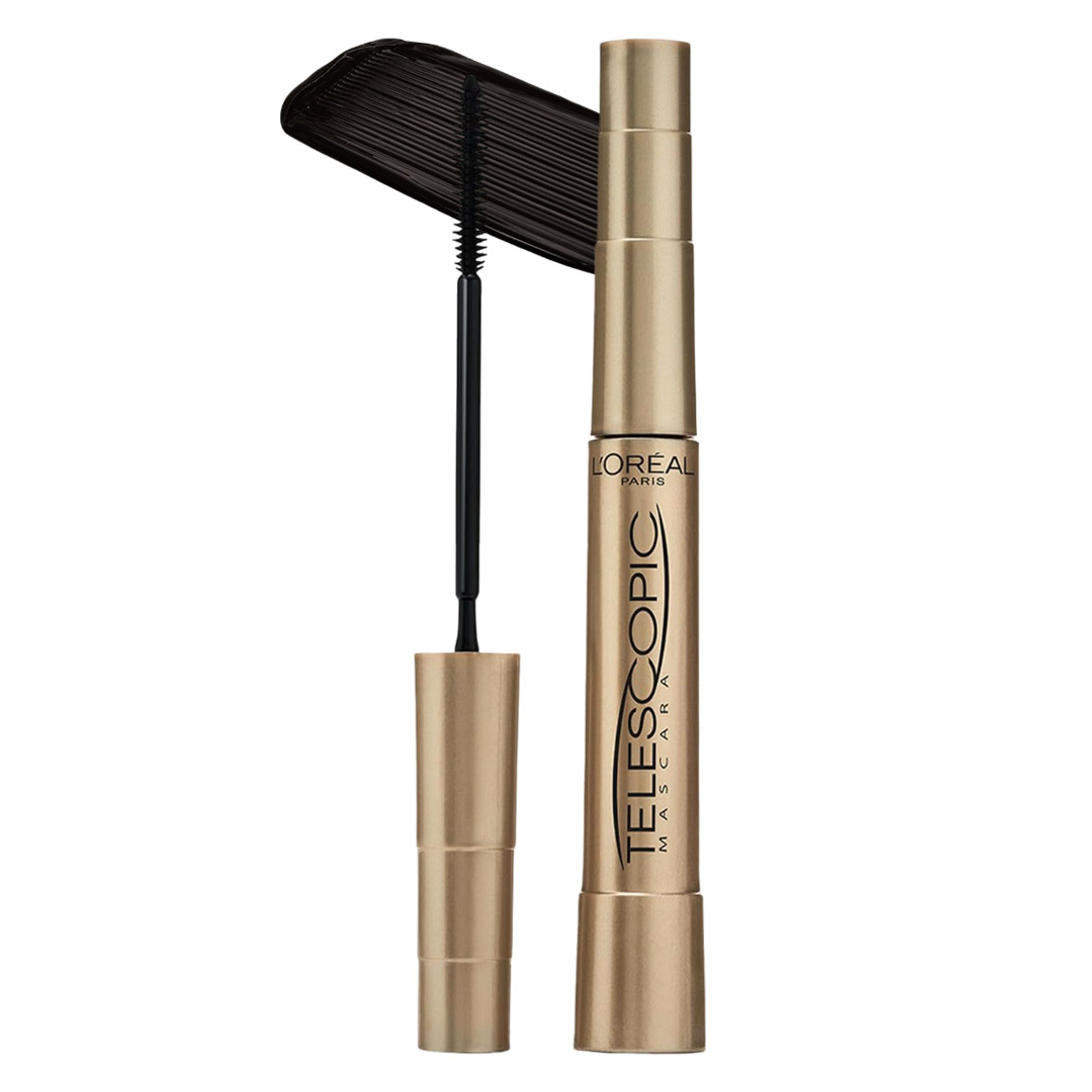 L'Oreal Paris Telescopic Original Lengthening Mascara, Black, 0.27 fl.oz - Enhanced Length for All Lash Types 1