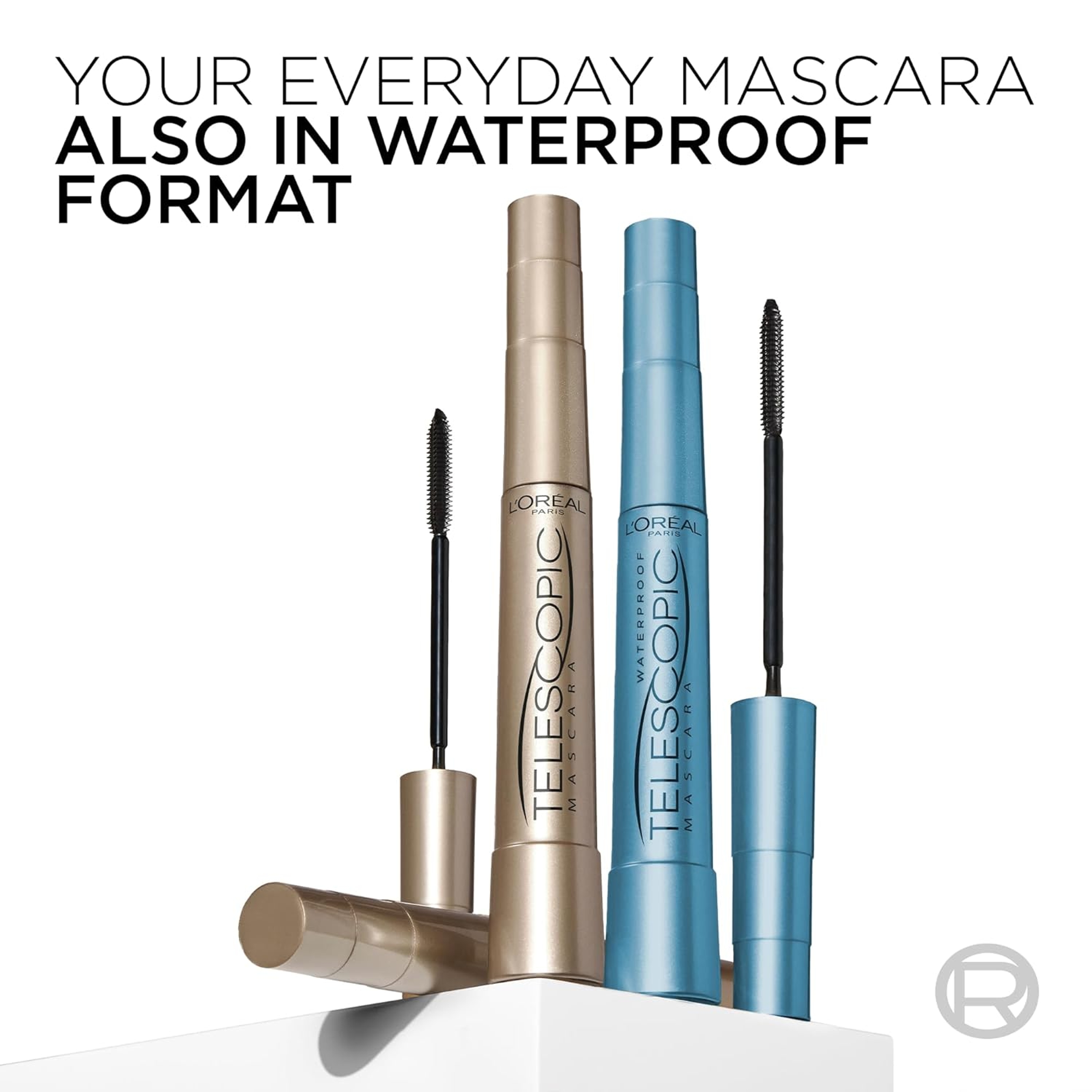 L'Oreal Paris Telescopic Original Lengthening Mascara, Black, 0.27 fl.oz - Enhanced Length for All Lash Types 9