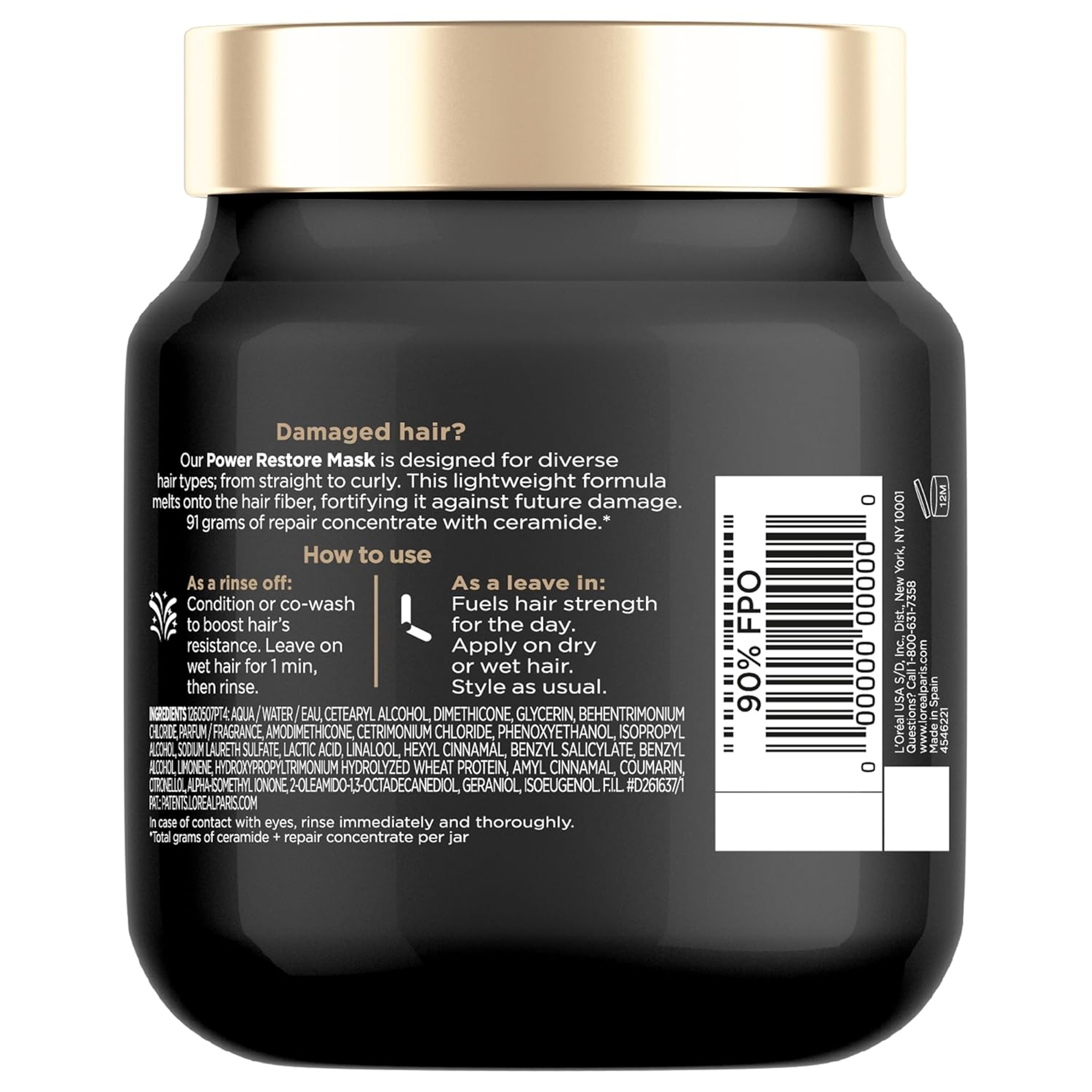 L'Oreal Paris Elvive Total Repair 5 Power Restore Multi-Use Treatment - for Damaged Hair 23 fl.oz 10