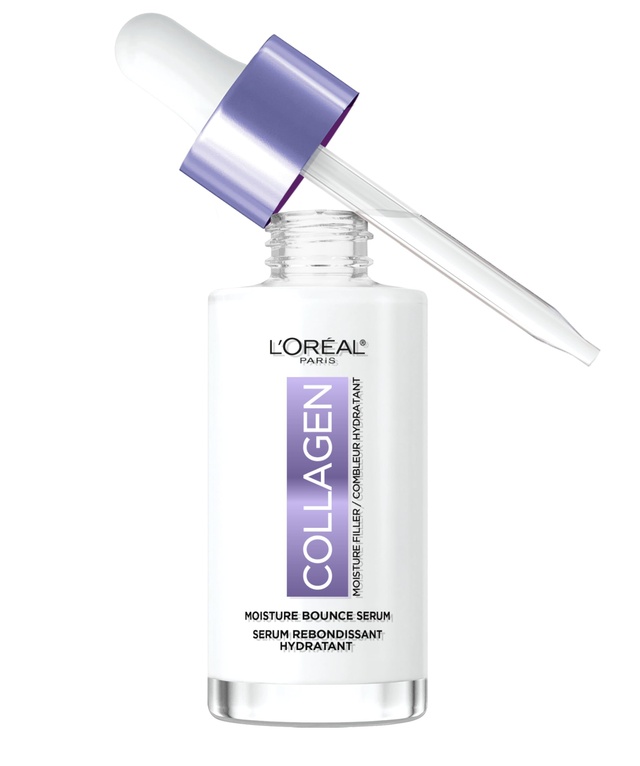 L'Oreal Paris Collagen Moisture Filler Bounce Serum - Glow Serum for Hydration & Glass Skin 1 fl.oz