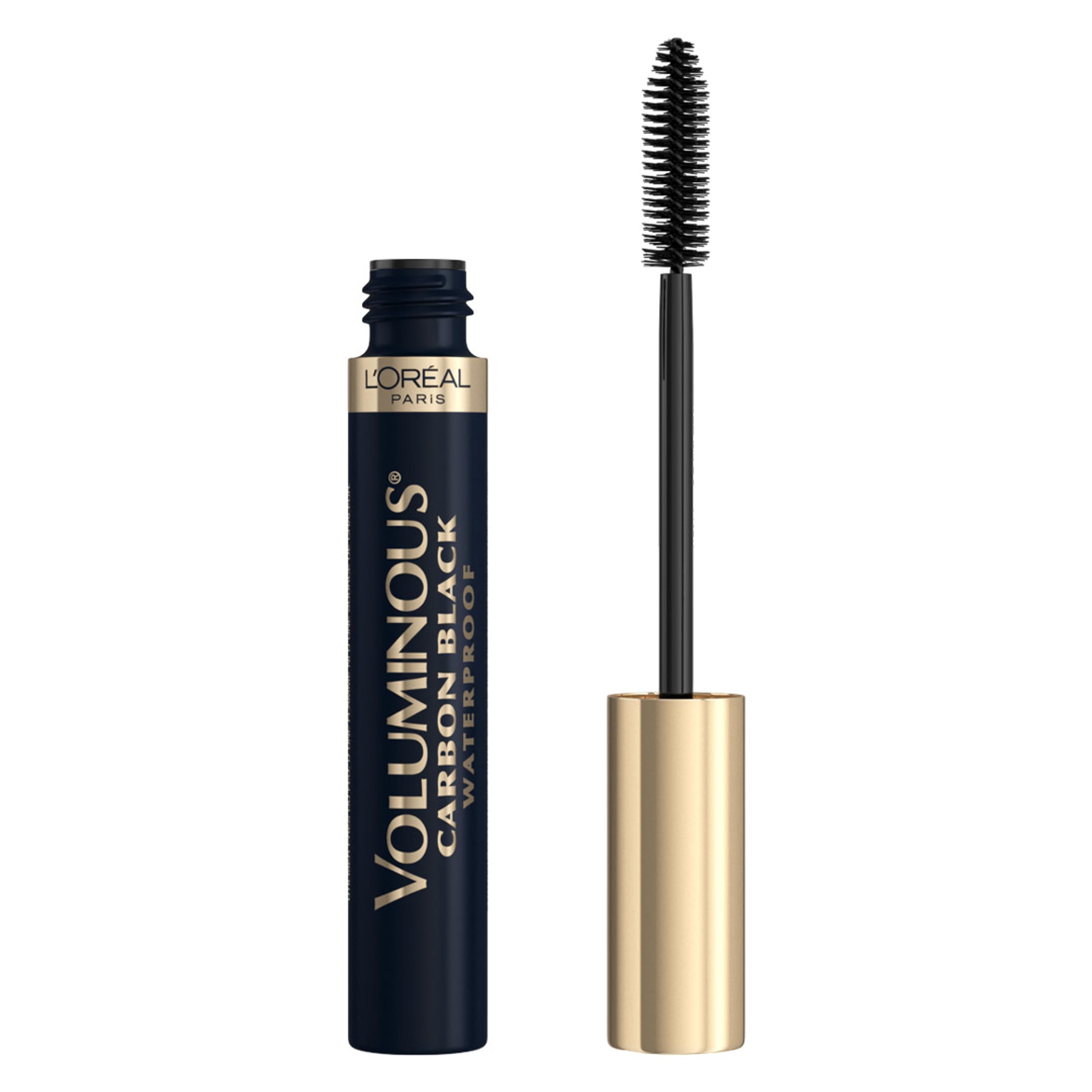 L'Oreal Paris Voluminous Waterproof Mascara, Carbon Black, 0.23 fl.oz - Long Lasting Volume Building Mascara 1