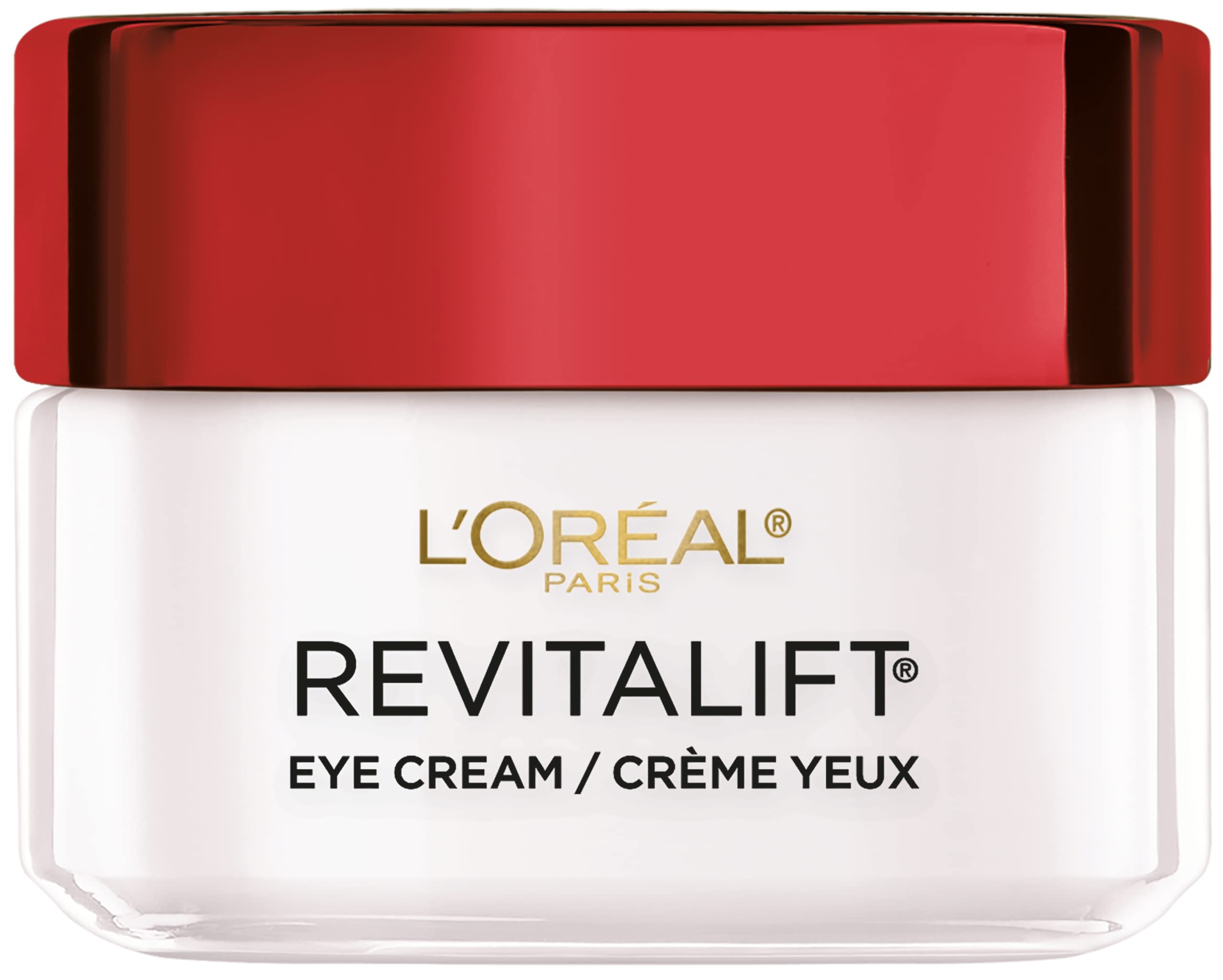 L'Oreal Paris RevitaLift Anti-Wrinkle & Firming Eye Cream - Pro-Retinol Treatment to Reduce Dark Circles 0.5 oz 1