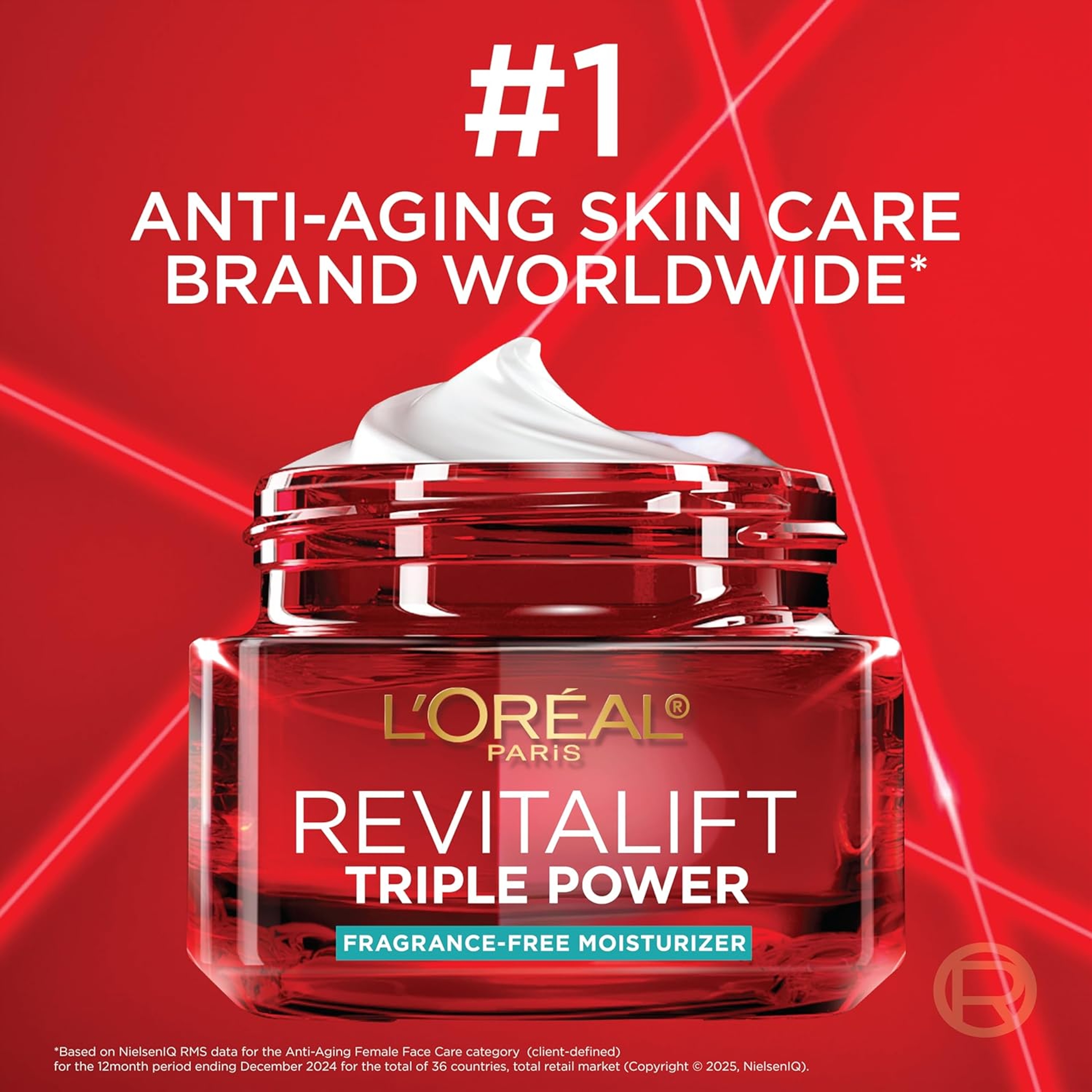 L'Oreal Paris RevitaLift Triple Power Anti-Aging Moisturizer Fragrance-Free - for Wrinkles, Firmness & Brightness 1.7 oz 7