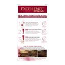 L'Oreal Paris Excellence Crème Triple Care Color, 5 Medium Brown, 1 Kit - Permanent Hair Dye with Hyaluronic Acid 10
