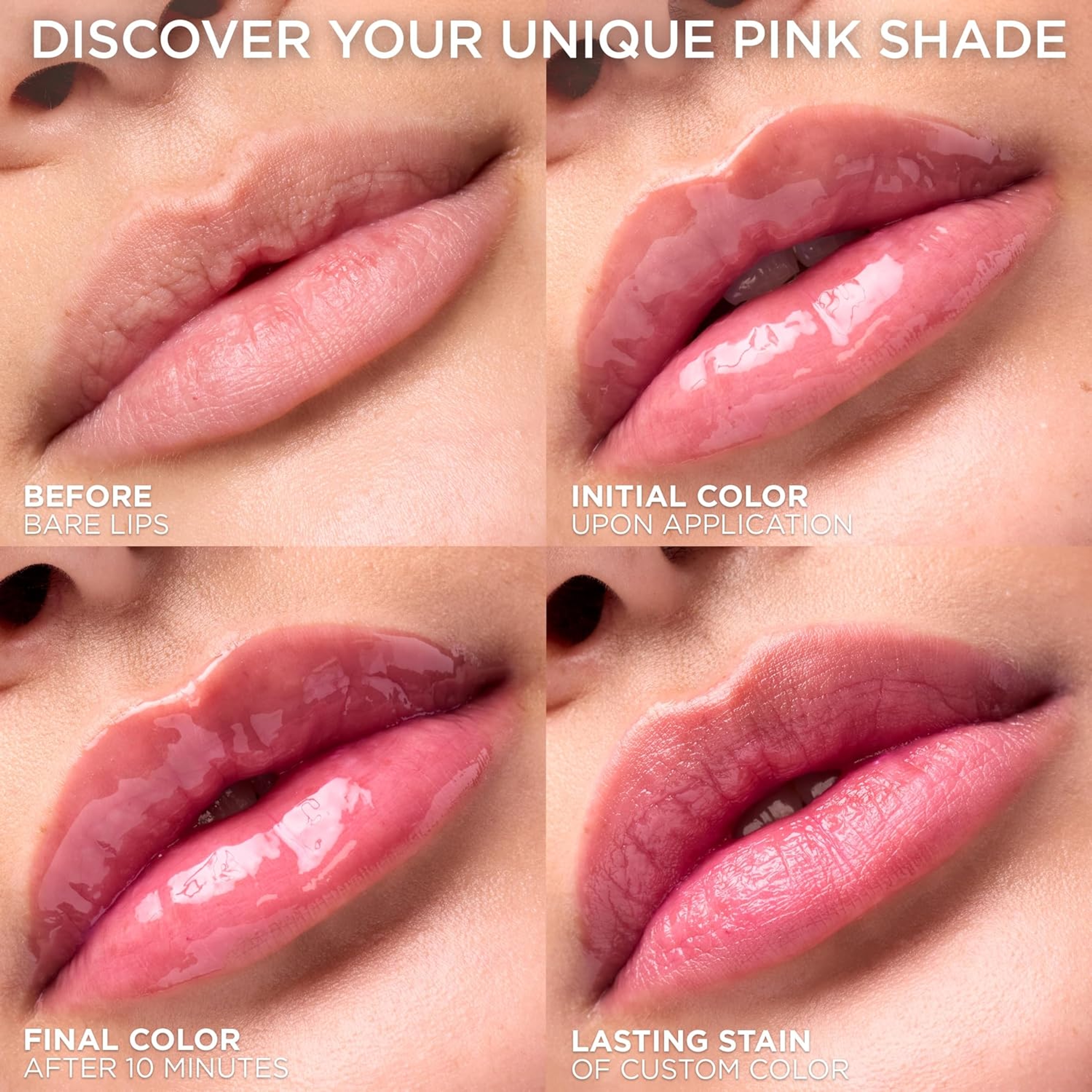 L'Oreal Paris Plump Ambition pH Hyaluron Lip Oil - Color Shifting Lip Tint - 010 pH Cristal Ice 9
