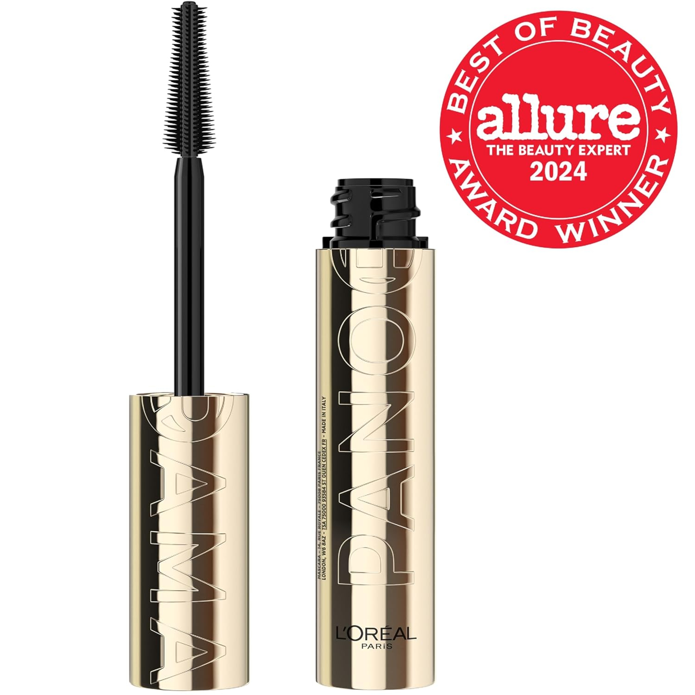 L'Oreal Paris Voluminous Panorama Mascara, Black, 0.33 fl.oz - Volumizing & Lengthening Washable Mascara 2
