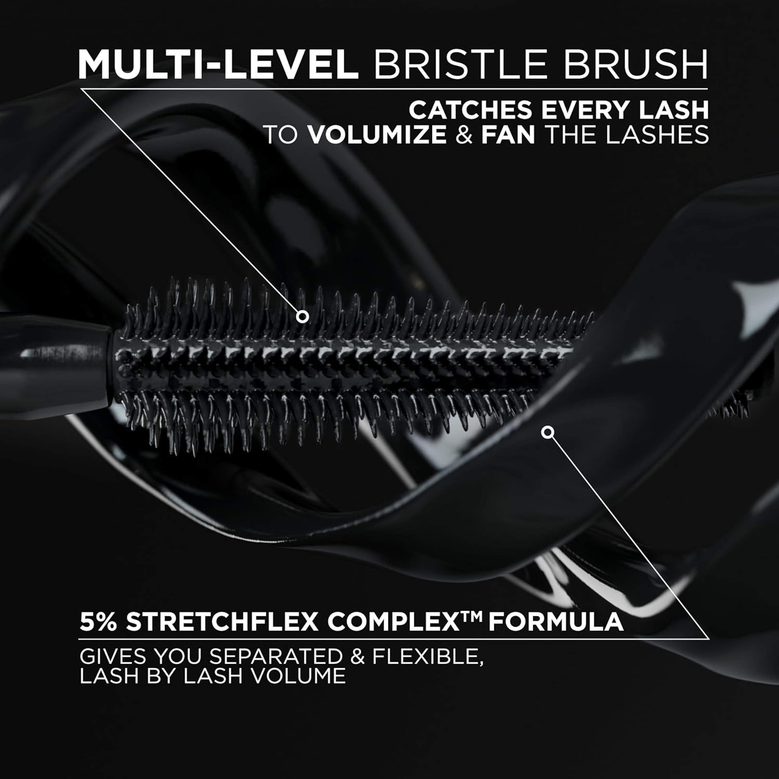L'Oreal Paris Voluminous Panorama Mascara, Black, 0.33 fl.oz - Volumizing & Lengthening Washable Mascara 6