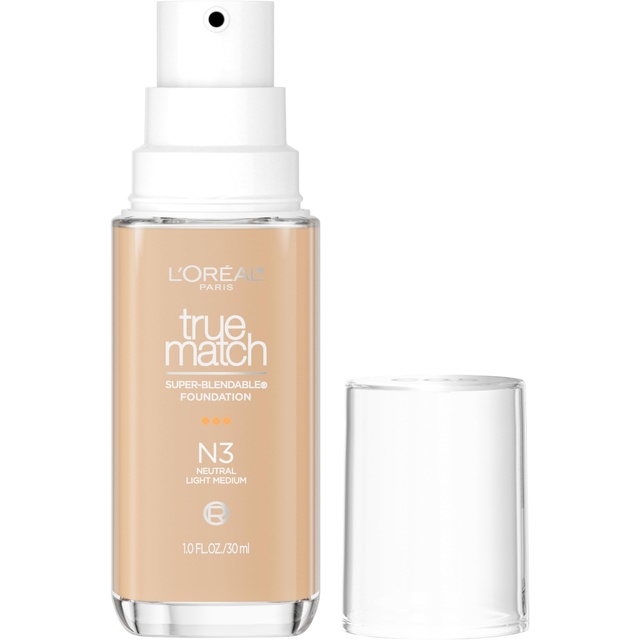 L'Oreal Paris True Match Super-Blendable Foundation - Medium Coverage Liquid Foundation - N3 Light Medium 1 fl.oz — Out of stock