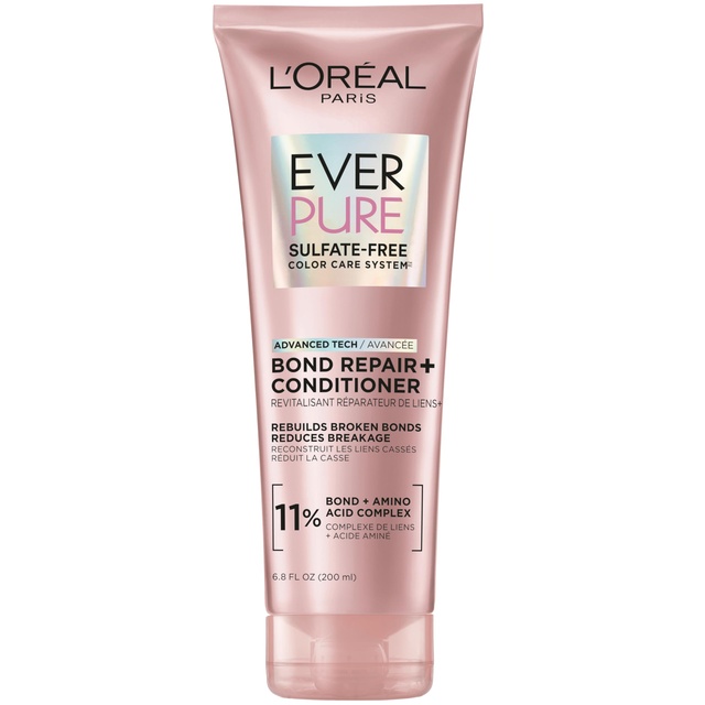 L'Oreal Paris EverPure Bond Repair+ Conditioner 6.8 fl.oz - Strengthens & Repairs Damaged, Color-Treated Hair