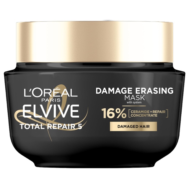 L'Oreal Paris Elvive Total Repair 5 Damage Erasing Mask - Rinse-Out Hair Treatment for Damaged Hair 8.5 fl.oz
