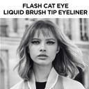 L'Oreal Paris Infallible Flash Cat Eye Liquid Eyeliner - Waterproof All Day Brush Tip Liquid Eyeliner - Black 7