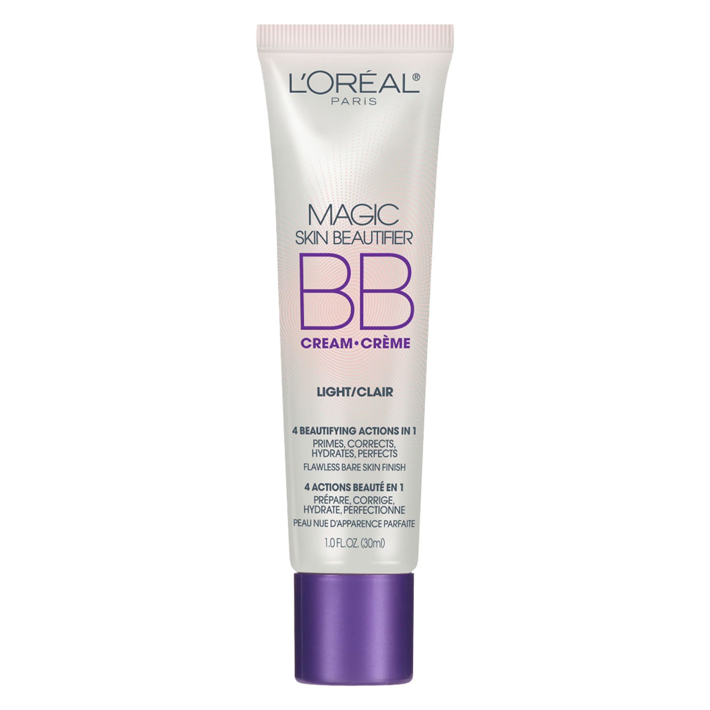 L'Oreal Paris Magic Skin Beautifier BB Cream, Light, 1 fl.oz - 4 Beautifying Actions in 1 Tinted Moisturizer 1