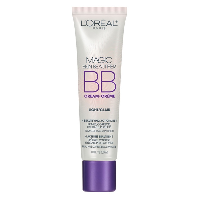 L'Oreal Paris Magic Skin Beautifier BB Cream, Light, 1 fl.oz - 4 Beautifying Actions in 1 Tinted Moisturizer