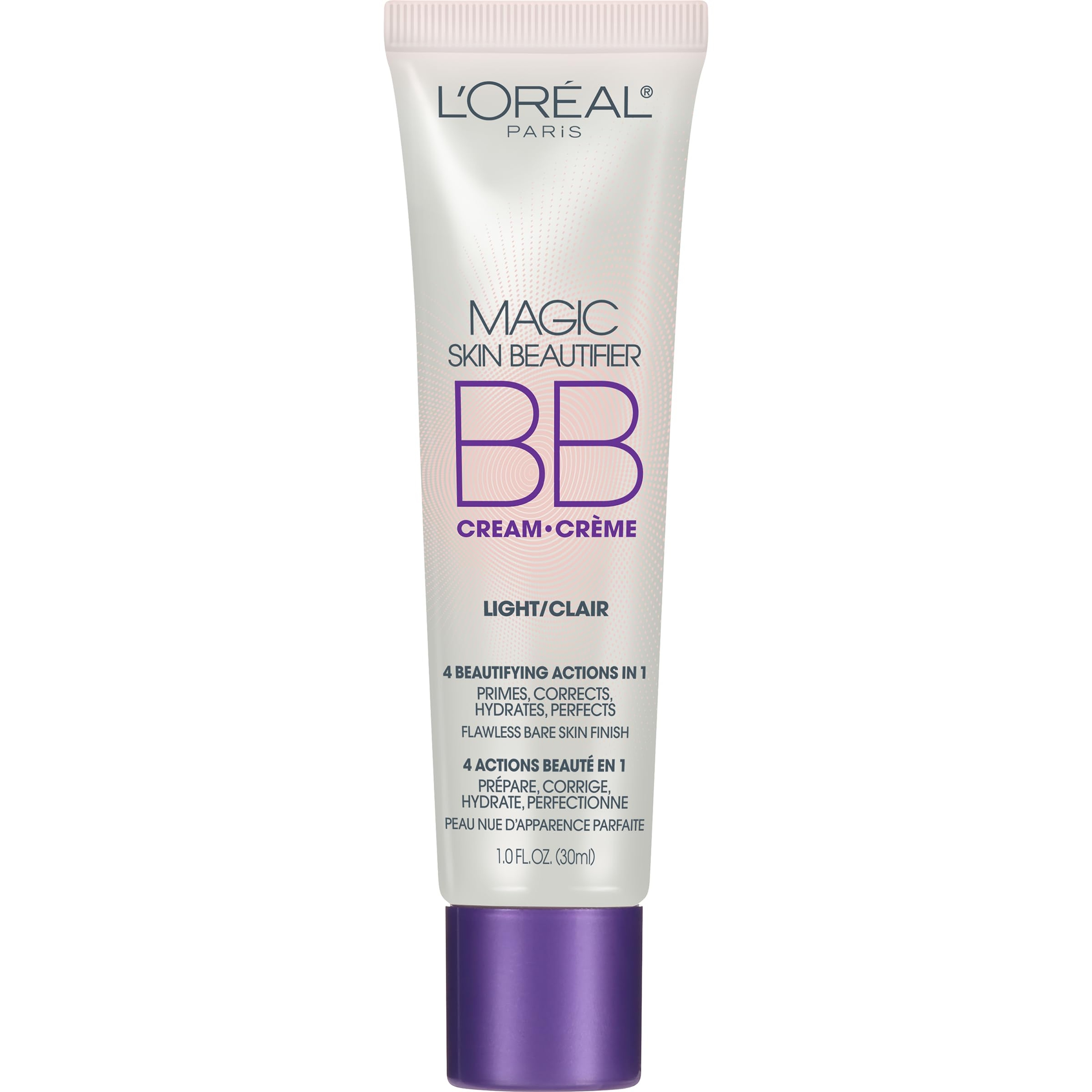 L'Oreal Paris Magic Skin Beautifier BB Cream - 4 Beautifying Actions in 1 Tinted Moisturizer - Light 1 fl.oz 1
