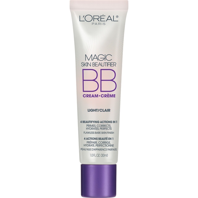 L'Oreal Paris Magic Skin Beautifier BB Cream - 4 Beautifying Actions in 1 Tinted Moisturizer - Light 1 fl.oz