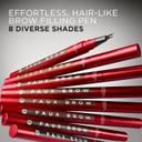 L'Oreal Paris Faux Brow Hair-Like Brow Filling Pen - Eyebrow Pen with Double-Brush Tip - Blonde 0.03 fl.oz 10