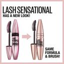 Maybelline Lash Sensational Washable Mascara, Blackest Black, 0.32 fl.oz - Lengthening & Volumizing Full Fan Effect 2