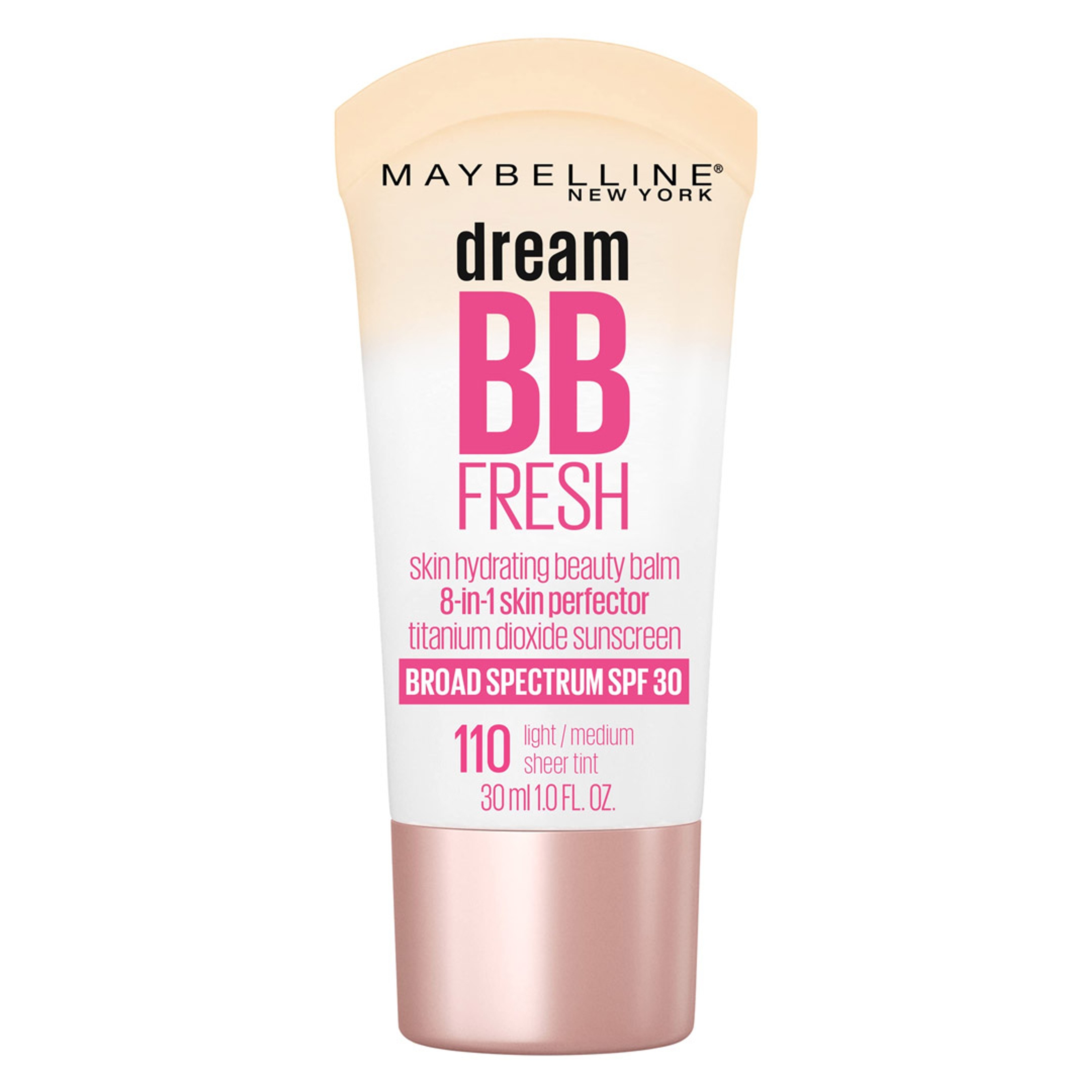 Maybelline Dream BB Fresh, Light/Medium, 1 fl.oz - Hydrating BB Cream with Broad Spectrum SPF 30 2