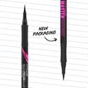 Maybelline Eyestudio Master Precise All Day Liquid Eyeliner - Long-lasting Waterproof Eyeliner - Satin Black 2