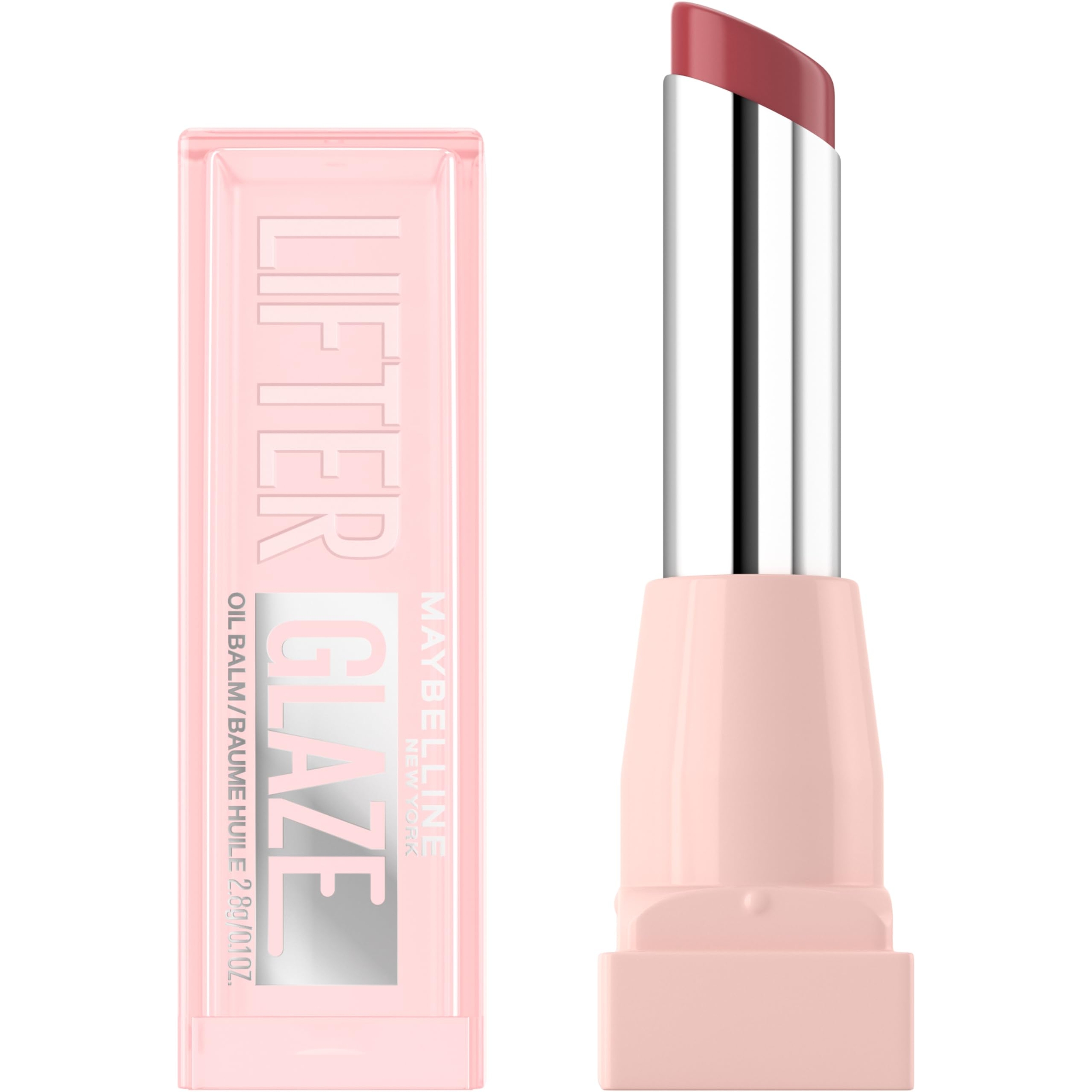 Maybelline Lifter Glaze Oil Balm, Berry Haze, 0.1 oz - Smooth & Glowy Hydrating Lip Balm with Hyaluronic Acid 1