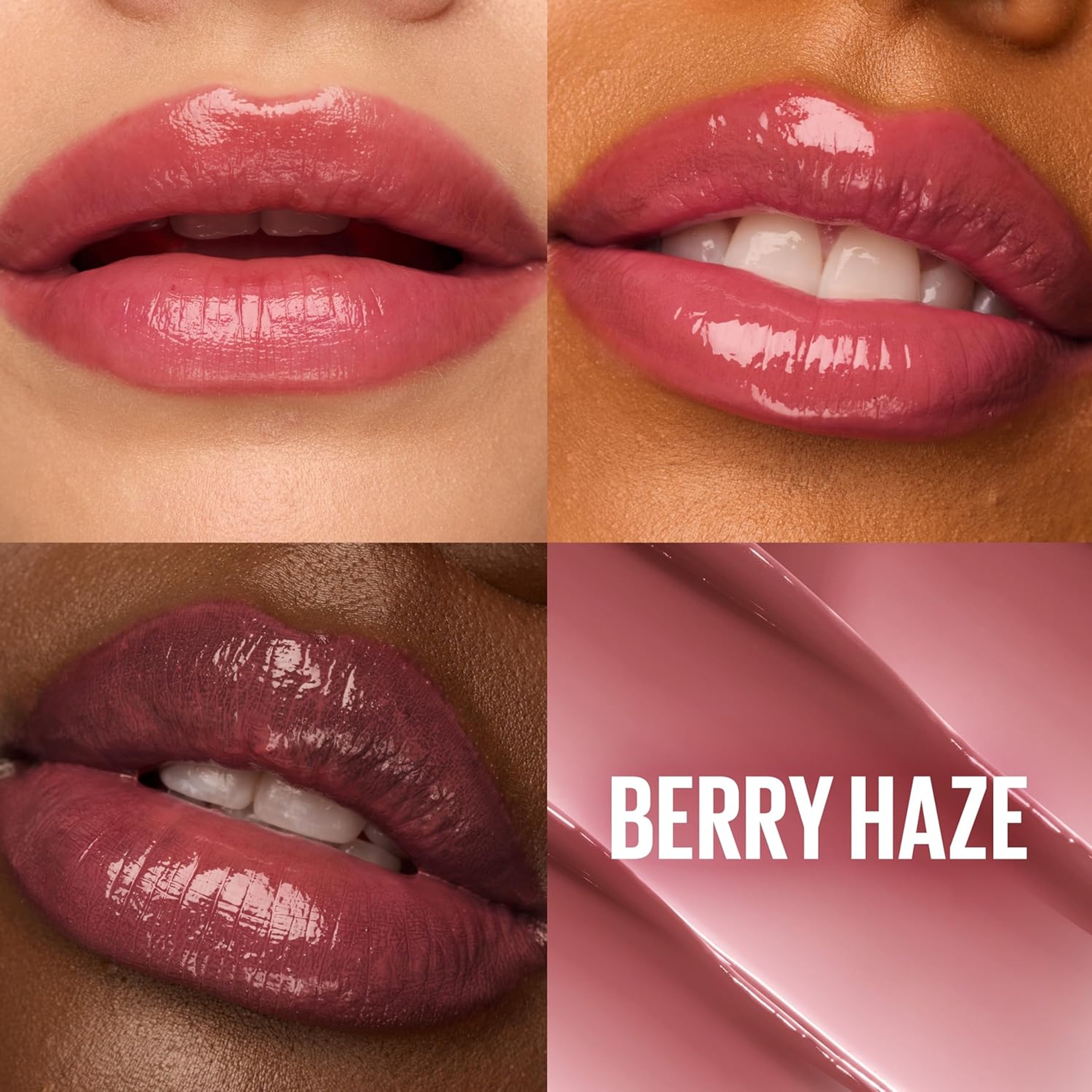 Maybelline Lifter Glaze Oil Balm, Berry Haze, 0.1 oz - Smooth & Glowy Hydrating Lip Balm with Hyaluronic Acid 2