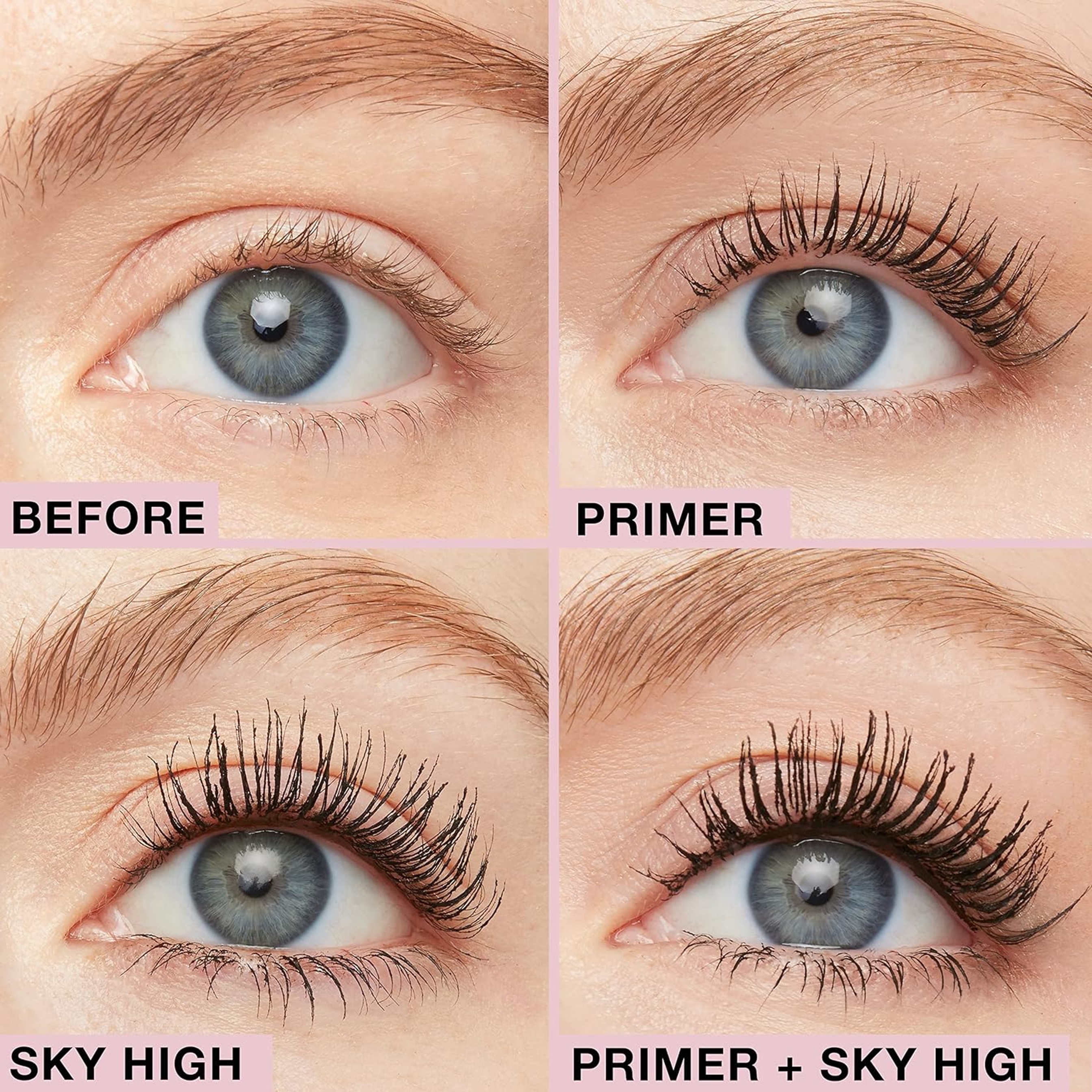 Maybelline Lash Sensational Sky High Tinted Primer Mascara, Soft Black, 1 Count - Extended Length & Volume 5