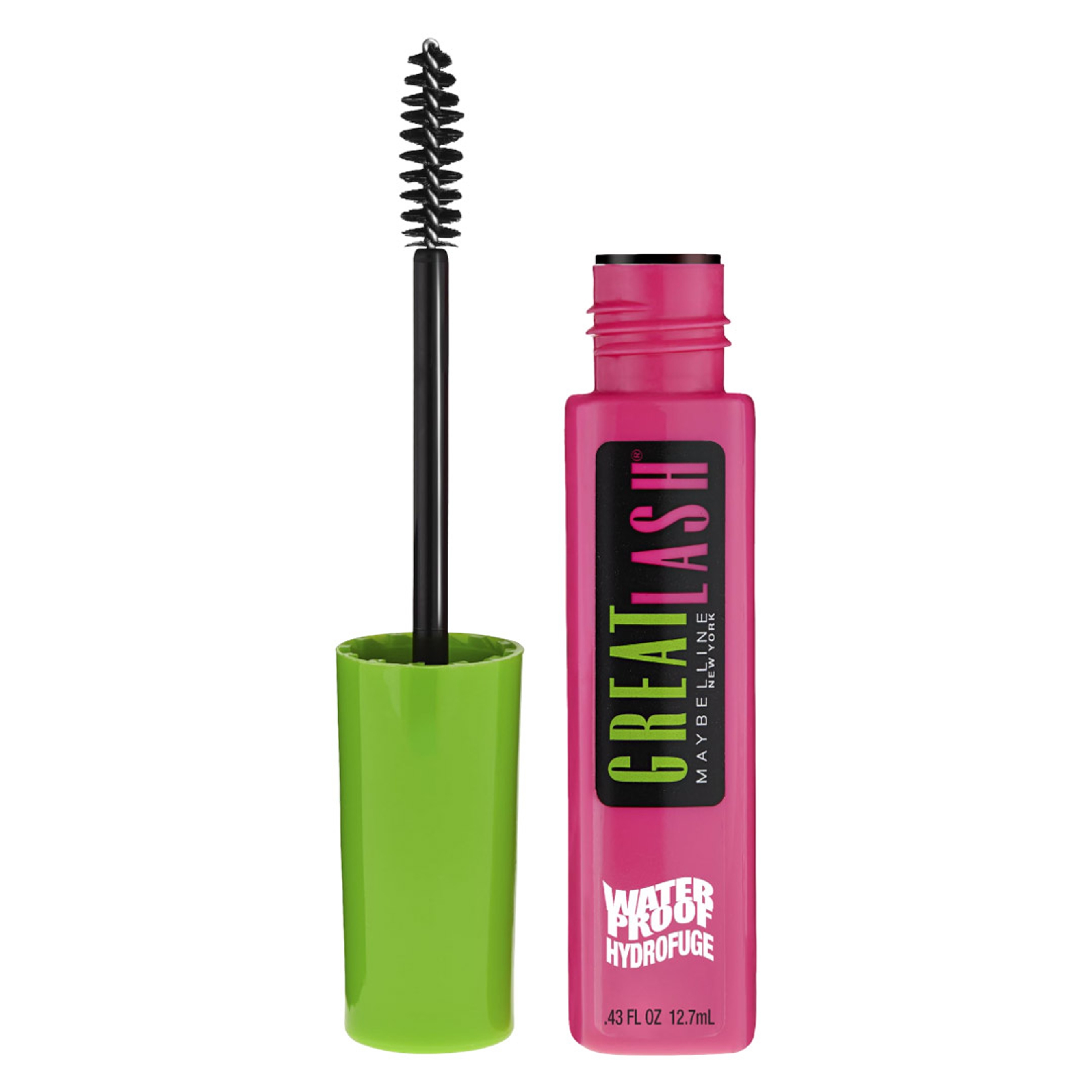 Maybelline Great Lash Waterproof Mascara, Very Black, 0.43 fl.oz - Volumizing Mascara for Natural Lash Volume 1