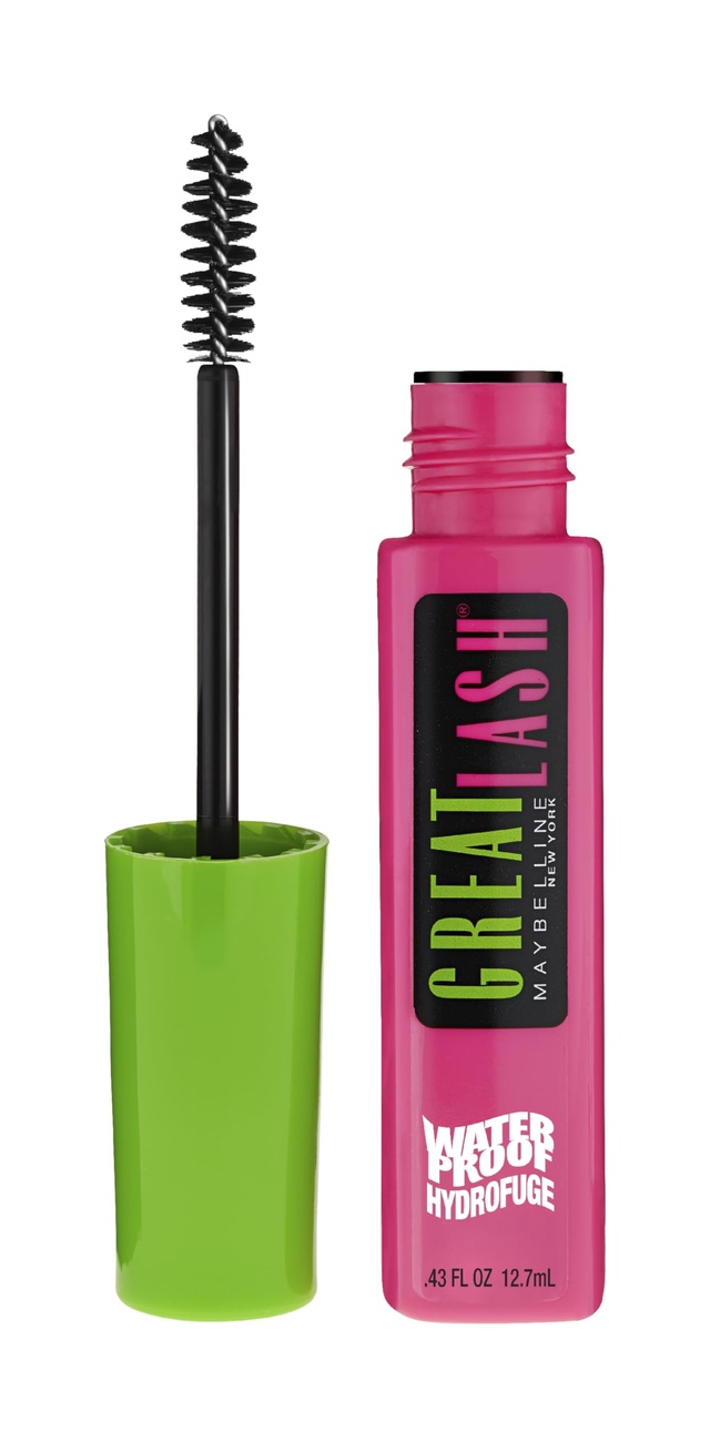 Maybelline Great Lash Waterproof Mascara - Volumizing Mascara for Natural Lash Volume - Very Black 0.43 fl.oz