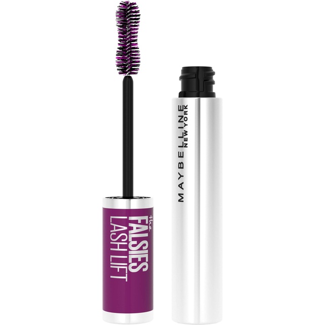 Maybelline The Falsies Lash Lift Washable Mascara, Blackest Black, 1 Count - Dramatic Volume, Long & Lifted Lashes