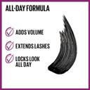Maybelline The Falsies Lash Lift Washable Mascara, Blackest Black, 1 Count - Dramatic Volume, Long & Lifted Lashes 3