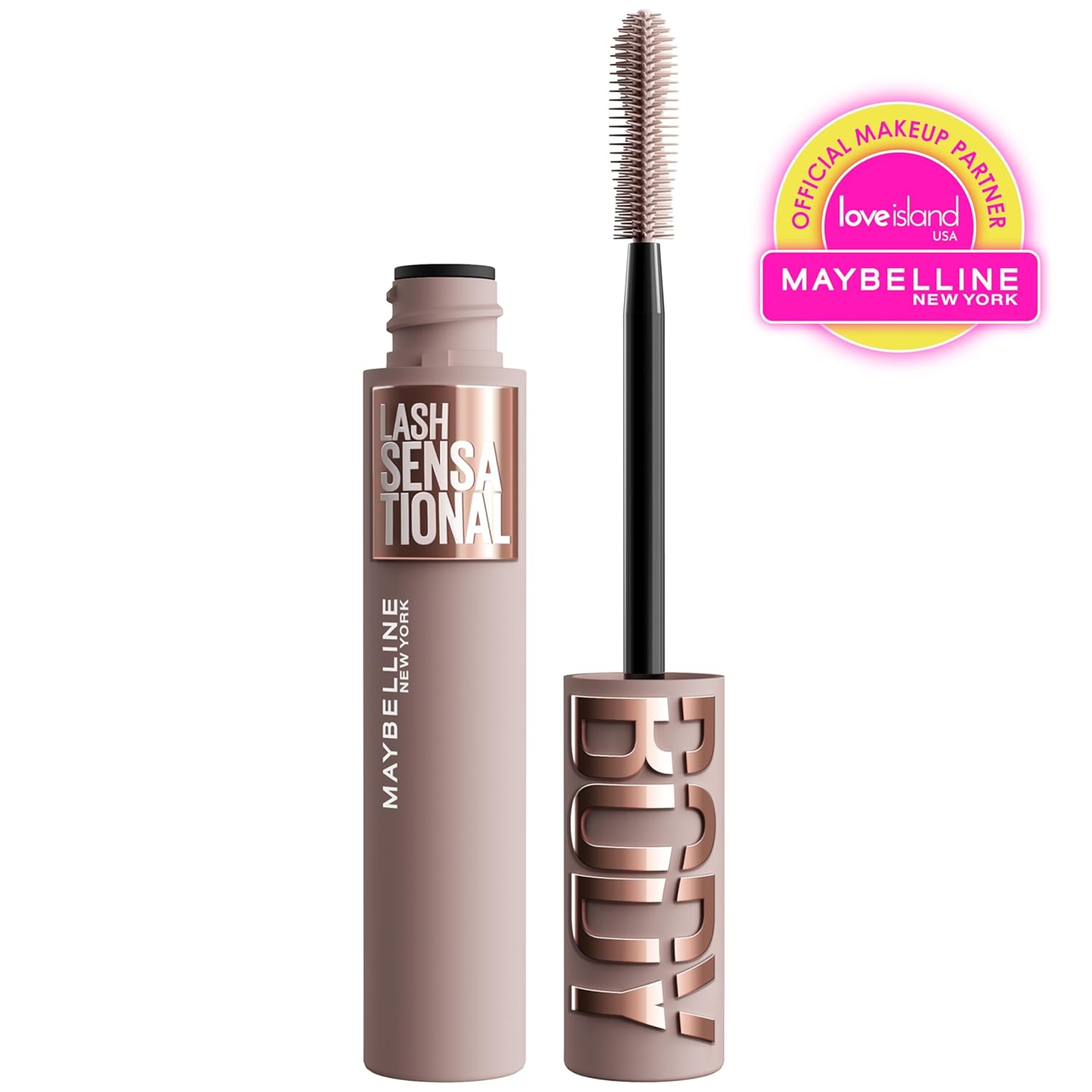 Maybelline Lash Sensational Body Washable Mascara​ - Full Volume Lifting Mascara - Blackest Black 2