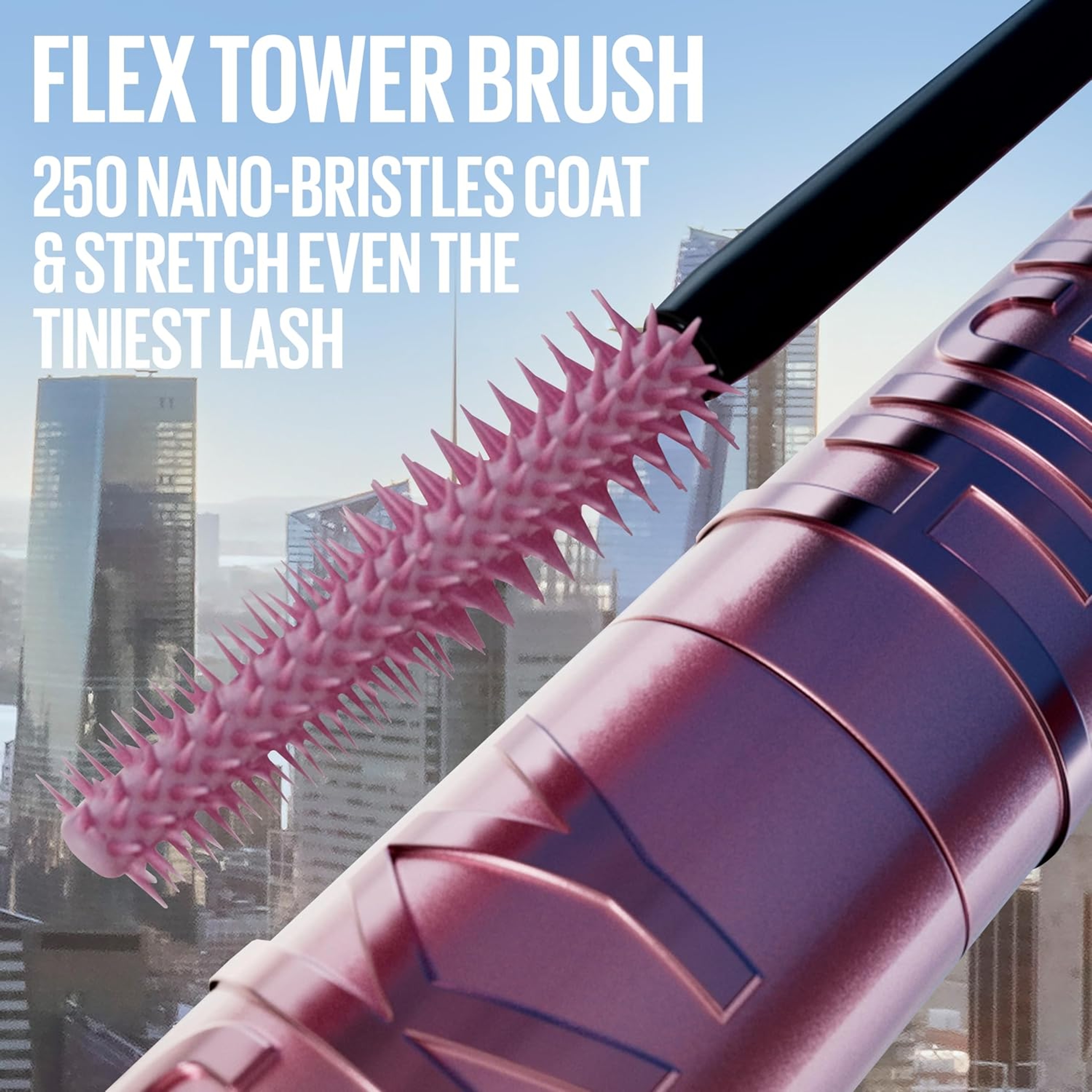 Maybelline Lash Sensational Sky High Mascara, Plum Twilight, 0.24 fl.oz - Washable Lengthening & Volumizing Mascara 5