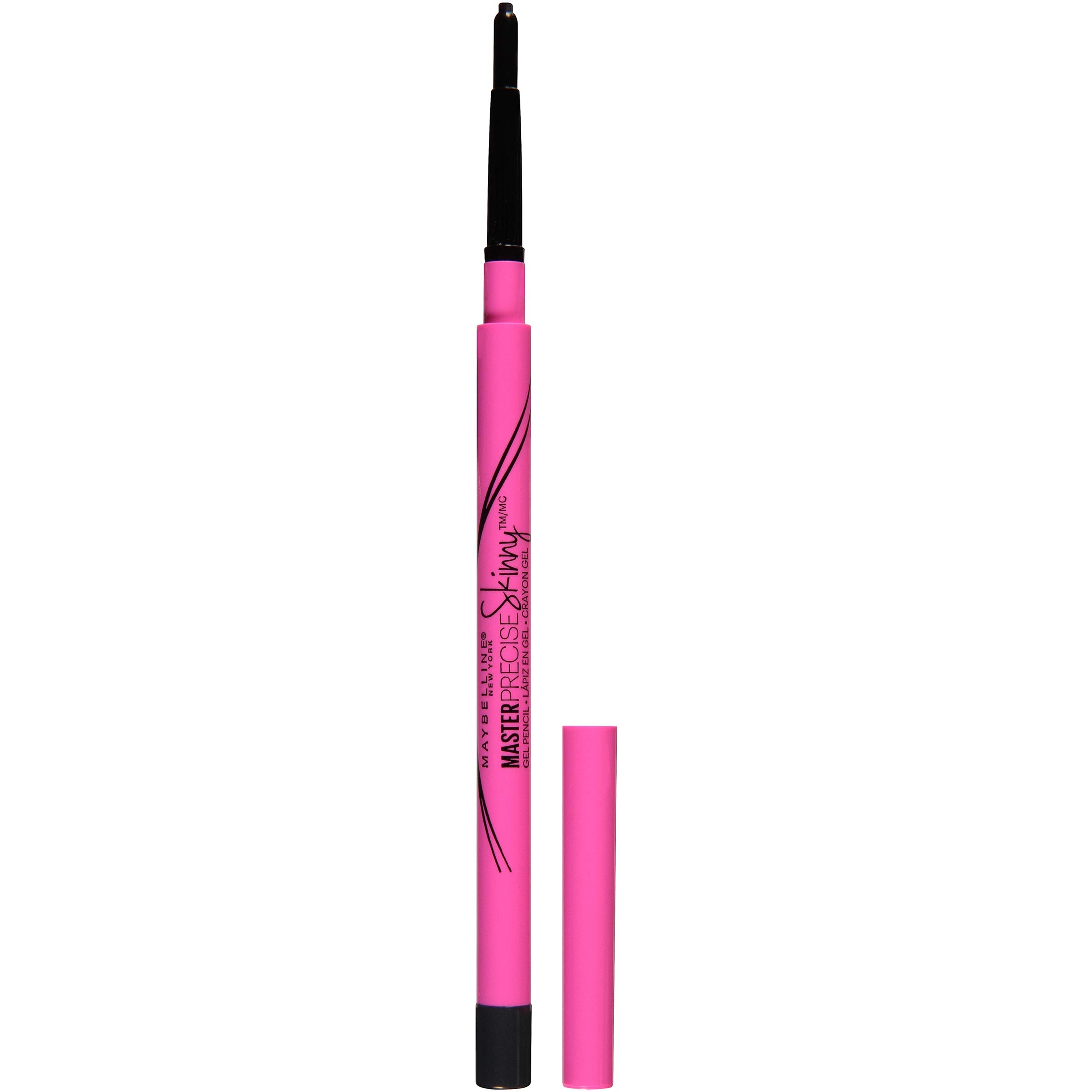 Maybelline Master Precise Skinny Gel Pencil Eyeliner, Defining Black, 1 Count - Ultra-Smooth Gel Pencil 1