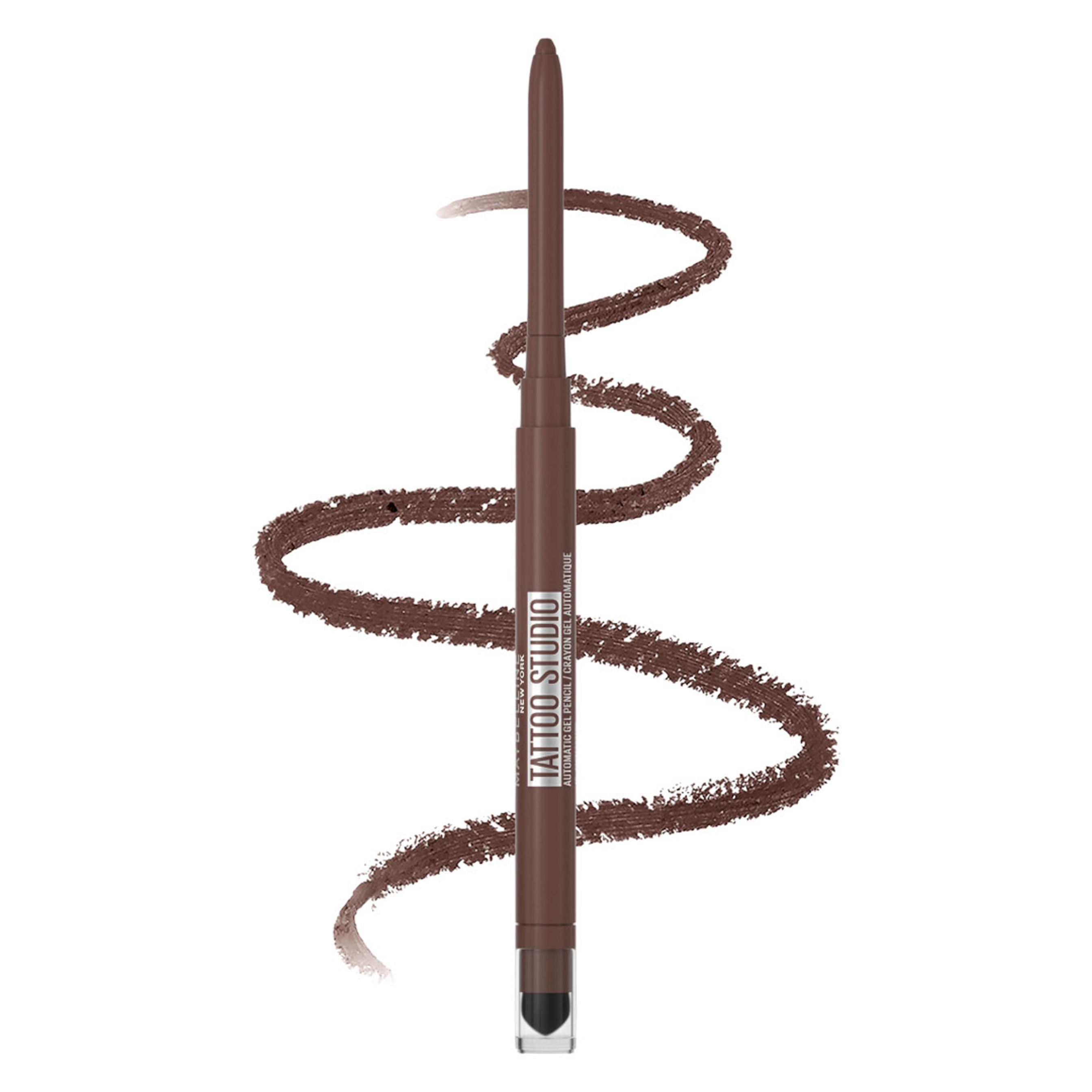 Maybelline Tattoo Studio Automatic Gel Pencil Eyeliner, Expressotini, 1 Count - Matte Eyeliner for Up to 36HR Wear 1