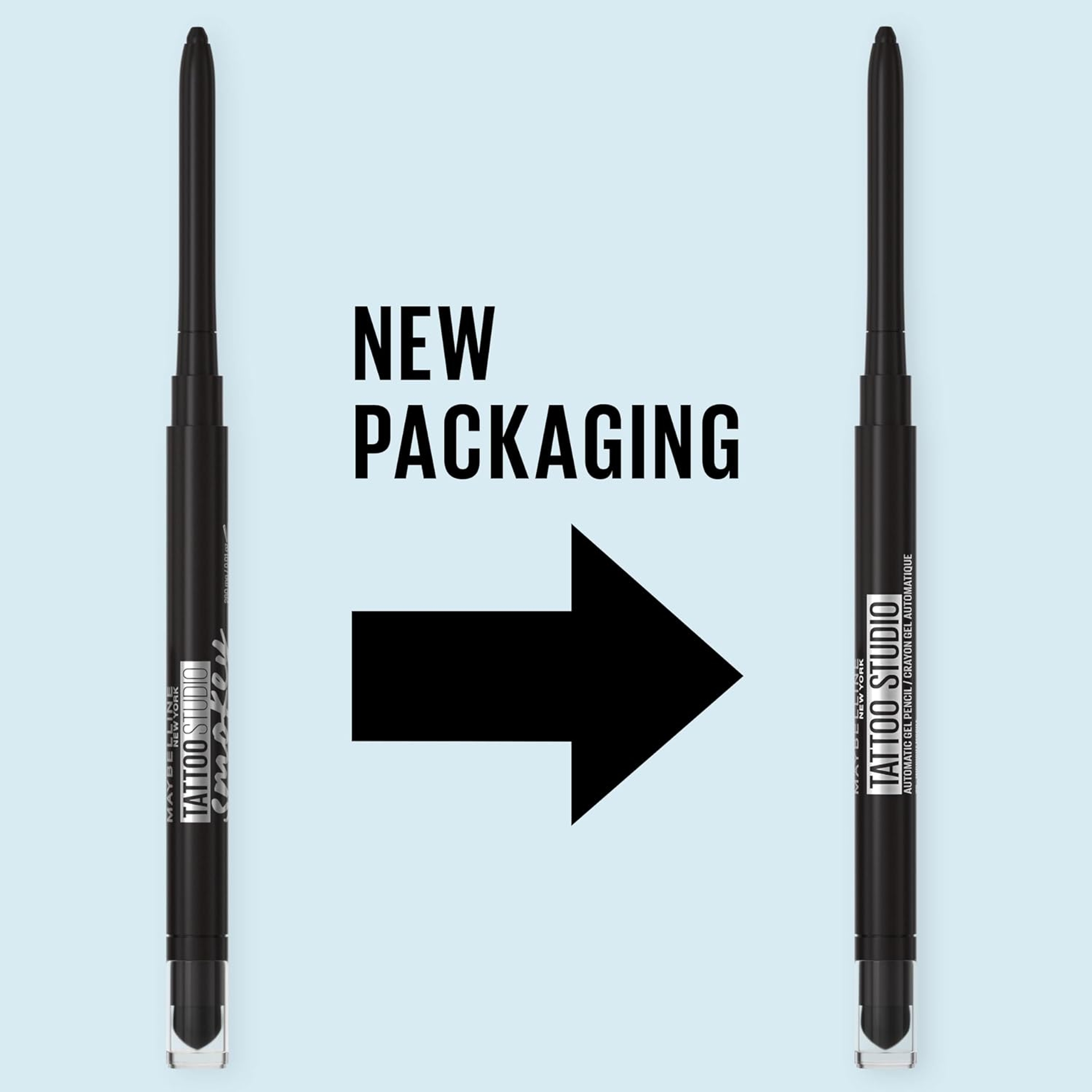 Maybelline Tattoo Studio Automatic Gel Pencil Eyeliner, Expressotini, 1 Count - Matte Eyeliner for Up to 36HR Wear 2