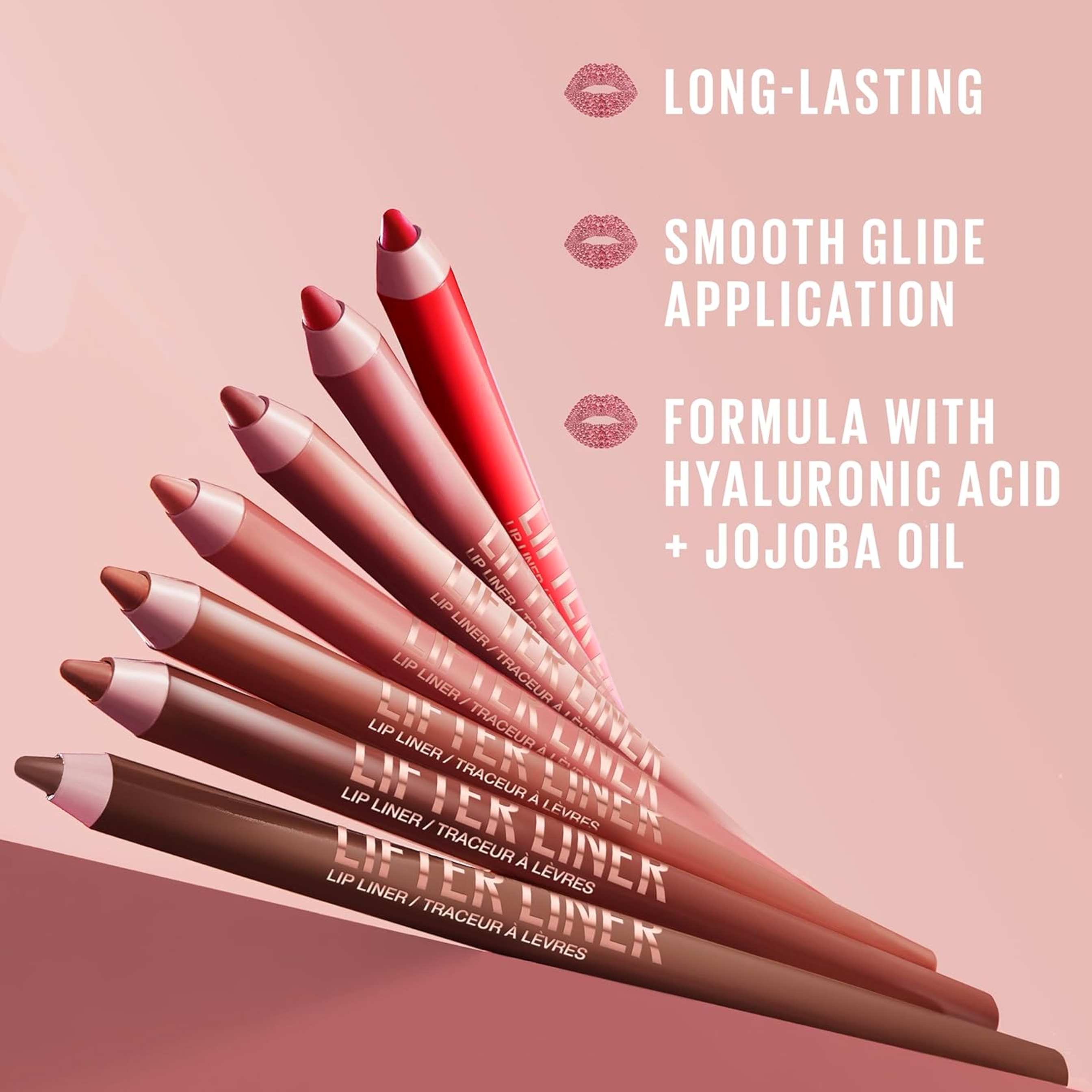 Maybelline Lifter Liner, Big Lift, 1 Count - Lip Liner Pencil with Hyaluronic Acid 3