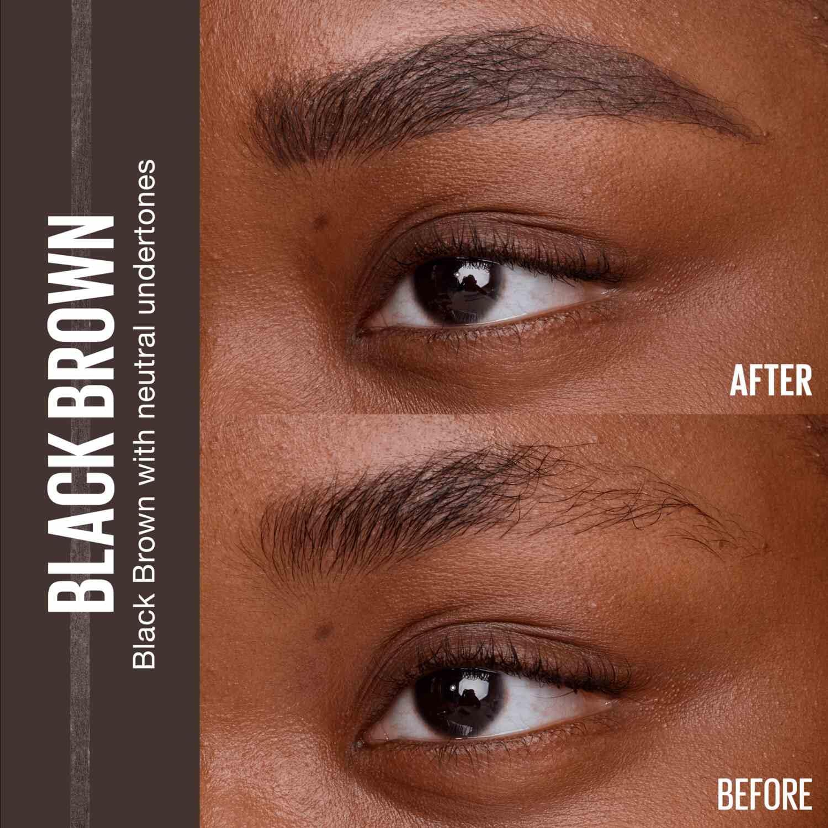 Maybelline Brow Ultra Slim Micro-Definer Pencil - Brow Pencil for Defined Eyebrows - Black Brown 3