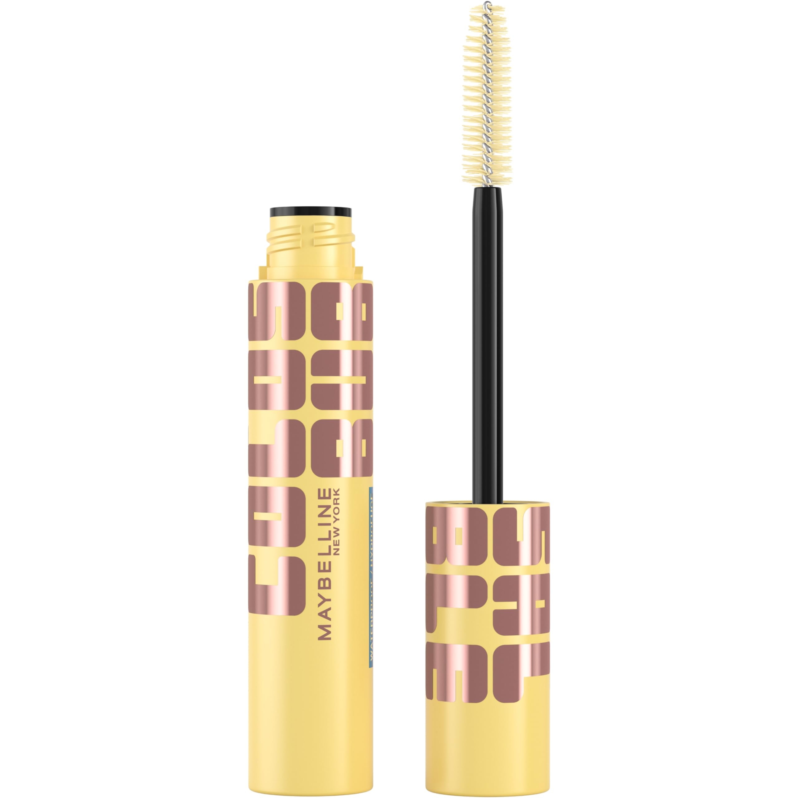 Maybelline Colossal Bubble Waterproof Mascara, Very Black, 1 Count - Buildable, Sleek Lash Volume for Up to 24HR Wear 1