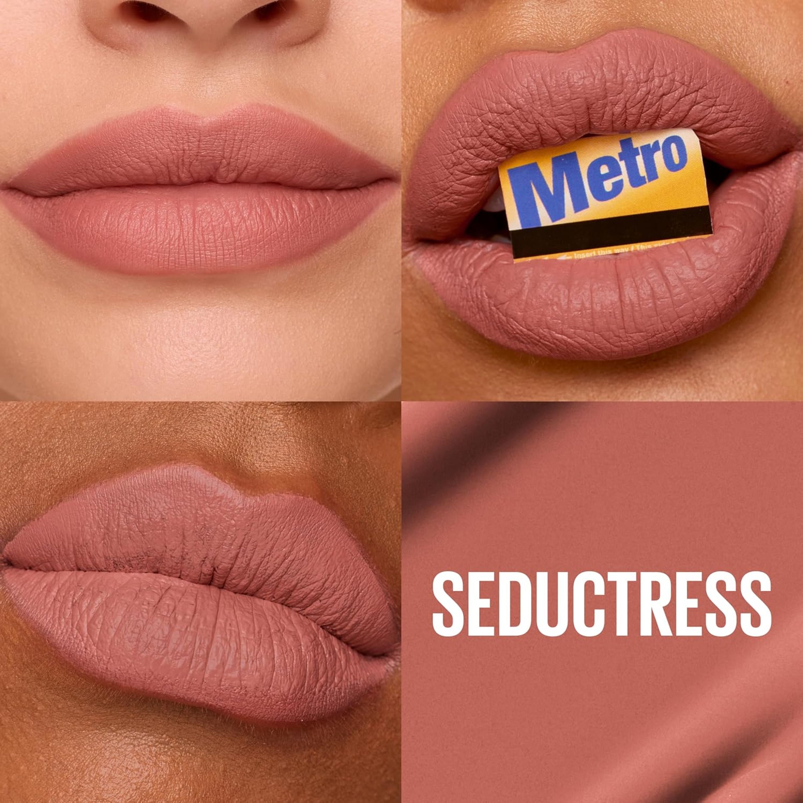 Maybelline Super Stay Matte Ink Liquid Lipstick, 65 Seductress, 0.17 fl.oz - Long-Lasting, High-Impact Color 2