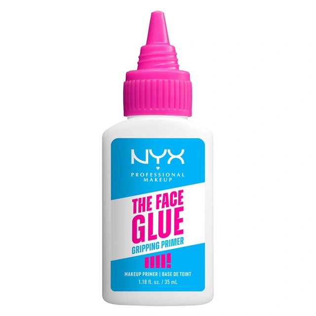 NYX Professional Makeup The Face Glue Gripping Primer 1.18 fl.oz - Hydrating Primer with Up To 24HR Wear