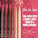 NYX Professional Makeup Epic Ink Liner, Dark Chocolate, 1 Count - Waterproof Liquid Eyeliner with Vegan Formula 4