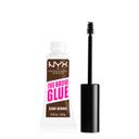 NYX Professional Makeup The Brow Glue, Dark Brown, 0.17 oz - Extreme Hold Eyebrow Gel 8