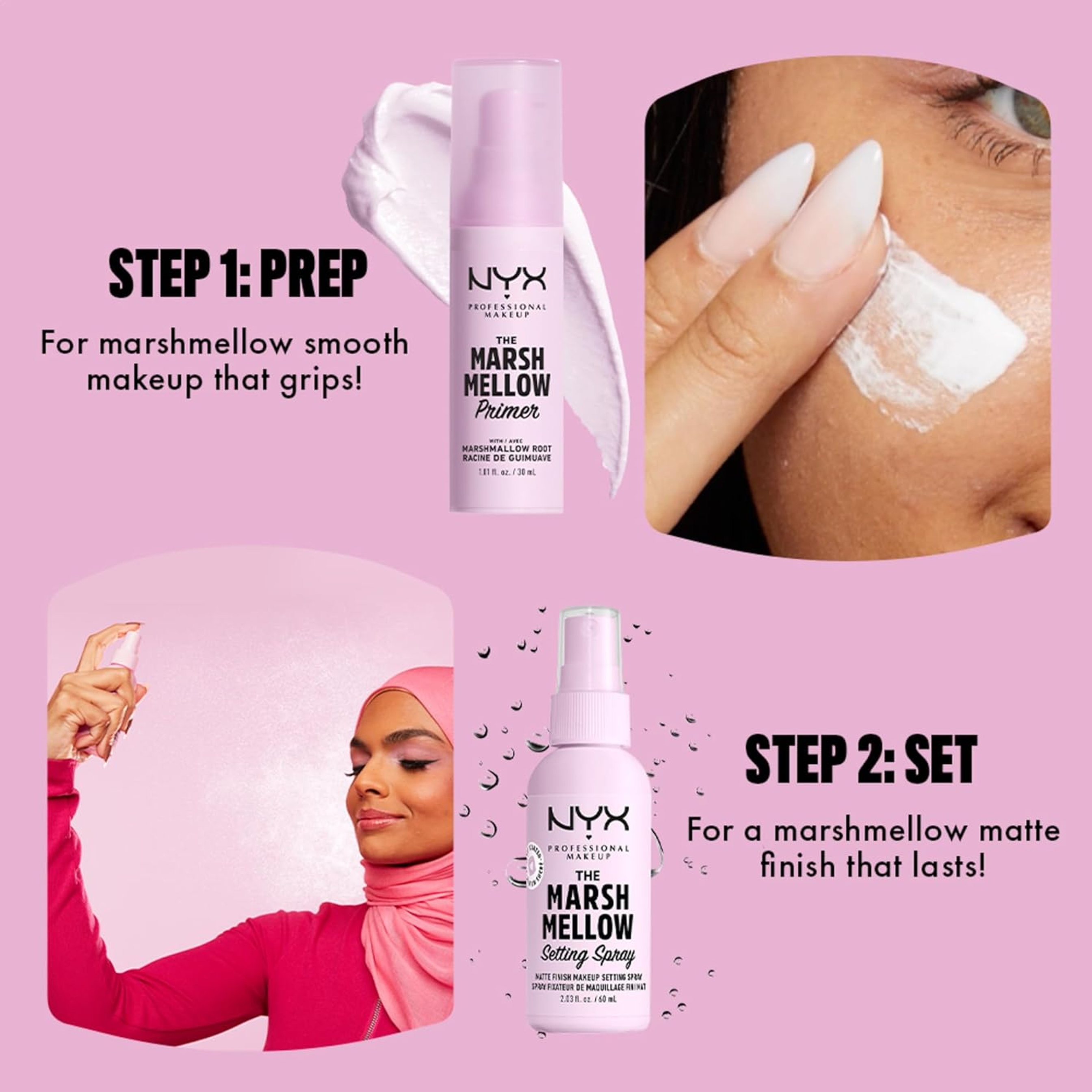 NYX Professional Makeup The Marshmellow Smoothing Primer, 1.01 fl.oz - 10-in-1 Multitasking Face Primer 5